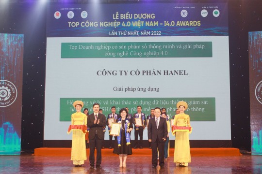 HANEL ĐƯỢC BIỂU DƯƠNG TOP CÔNG NGHIỆP 4.0 VIỆT NAM LẦN THỨ NHẤT